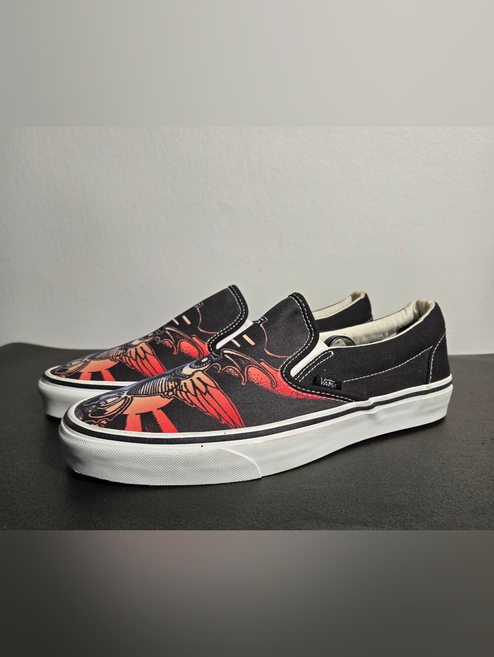 Rare 2009 Vans Vault x Rick Griffin Vans Skater Slip-OnMen Size 10